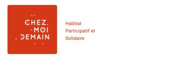 Logo de Chez moi demain, société d'assistance a maîtrise d'ouvrage - AMO - spécialisée en projets d'habitats groupés : habitat participatif, habitat collaboratif, co-construction, co-habitat